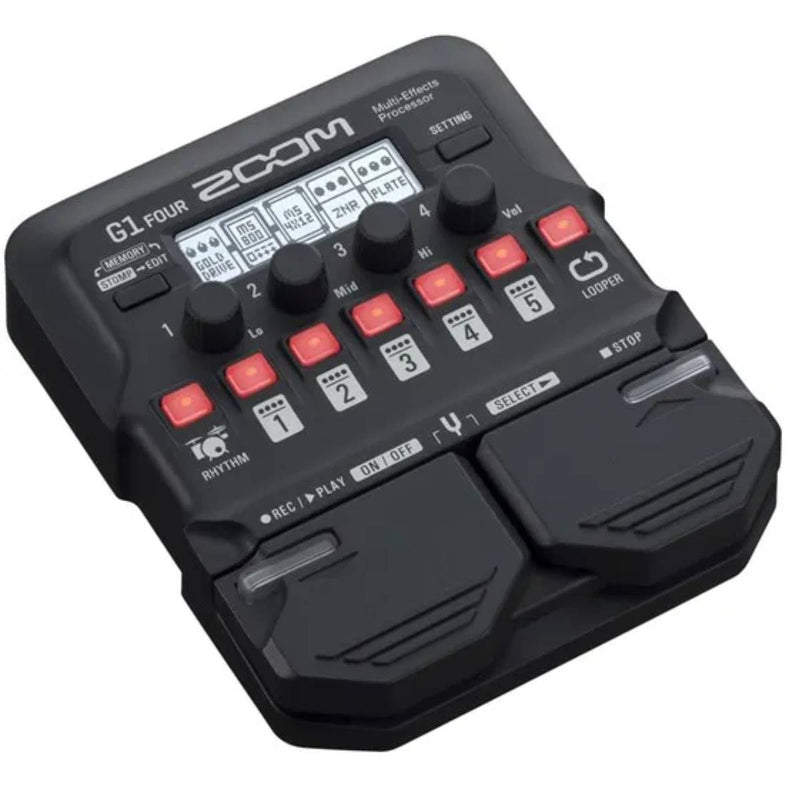 Zoom G1 FOUR Guitar Multi-Effects Pedal