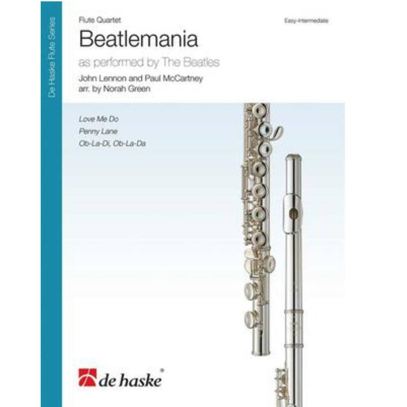 Beatlemania for Flute Quartet