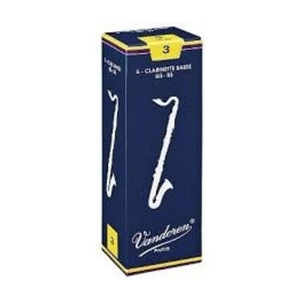 Vandoren Traditional Bass Clarinet Reeds (Box of 5)