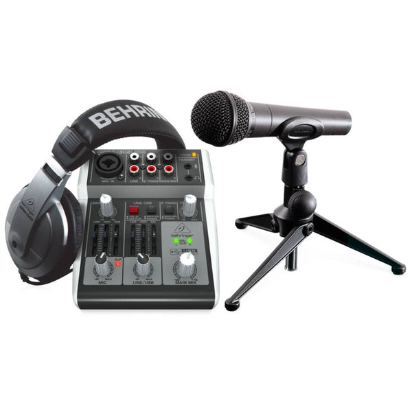 Behringer PODCASTUDIO 2 USB Recording Package