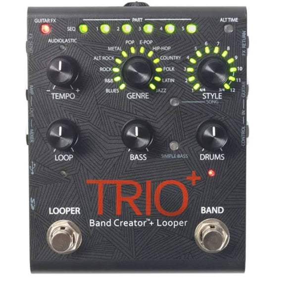 DigiTech TRIO+ Band Creator & Looper Pedal