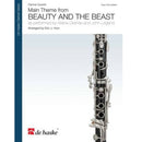 Main Theme From Beauty and The Beast for Clarinet Quartet