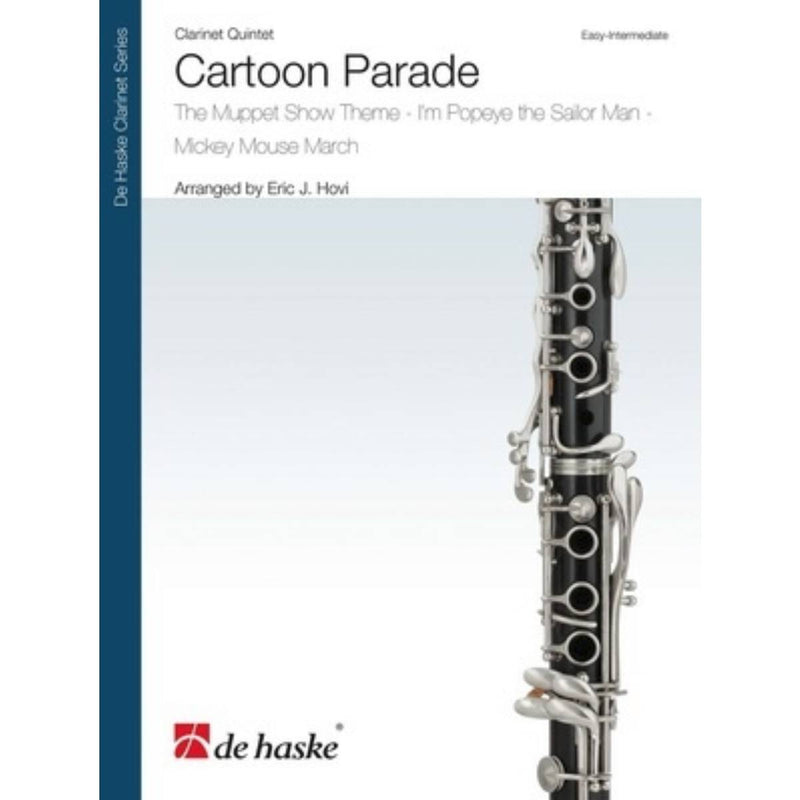 Cartoon Parade for Clarinet Quintet