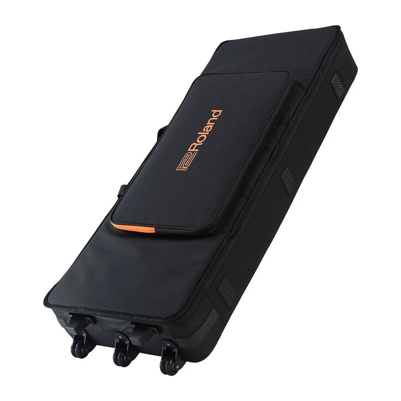 Roland SSC-G76W3 Semi-Rigid Keyboard Case With Integrated Wheels For 76-Note Instrument