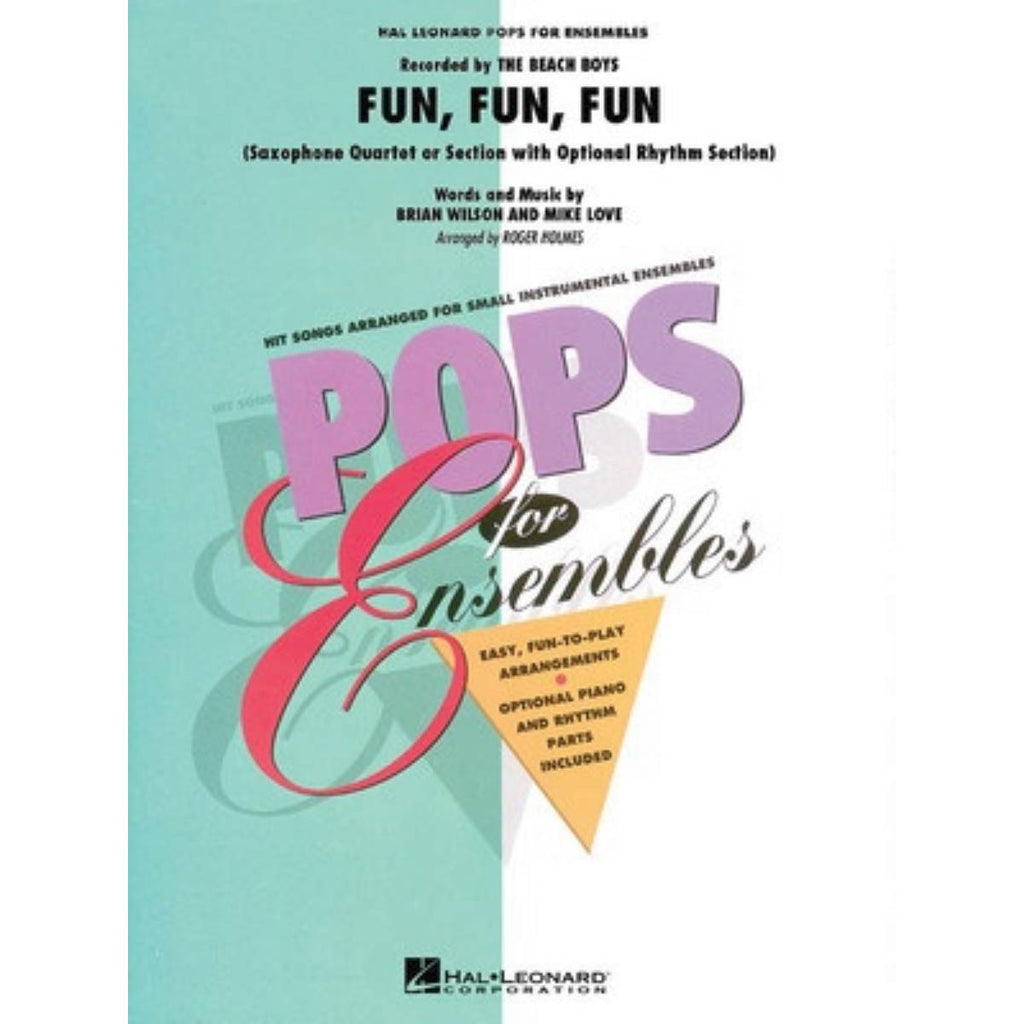 Fun, Fun, Fun Sax Quartet or Ensemble (w/opt. rhythm section) – Allegro ...