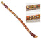 Didgeridoo 1.3M Brown / Wood Grain Crosshatch Animals