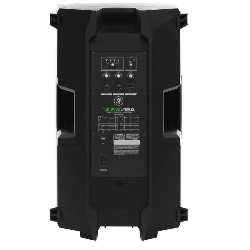 Powered Speaker Mackie Thump 12a Pair Thump 12a Review Mackie
