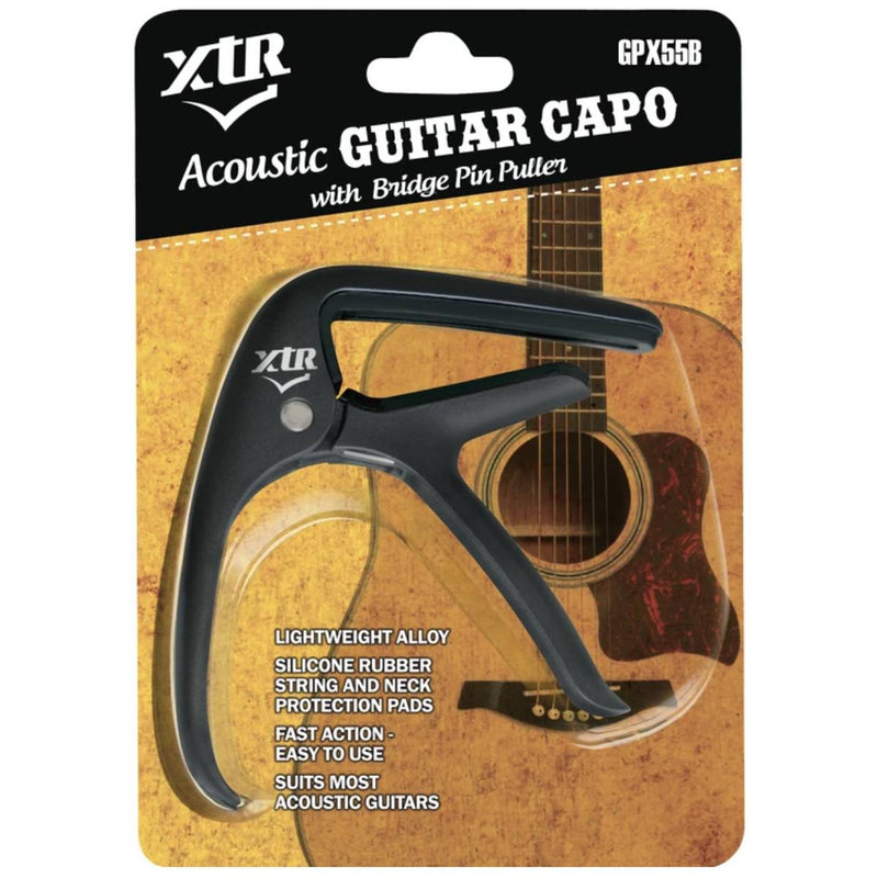 Standard Trigger Capo Acoustic/Electric Guitar Capo  XTR GPX55