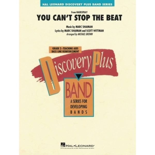 You Can't Stop the Beat (from Hairspray) - Concert Band Grade 2