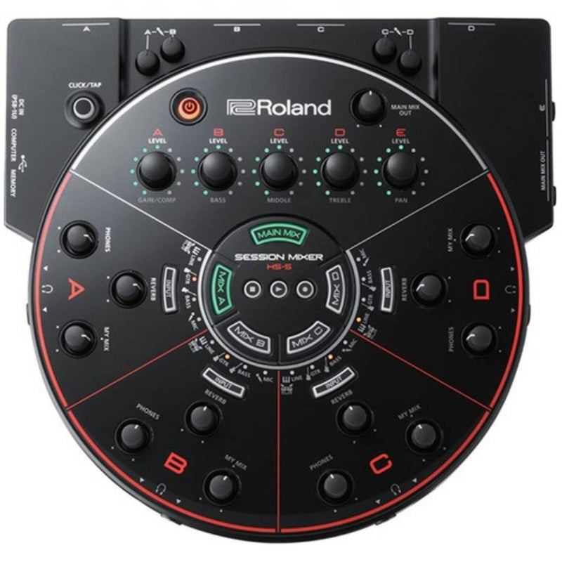 Roland HS-5 Session Mixer Rehearsal & Recording Mixer - Discontinued Until Further Notice from Roland Corporation.