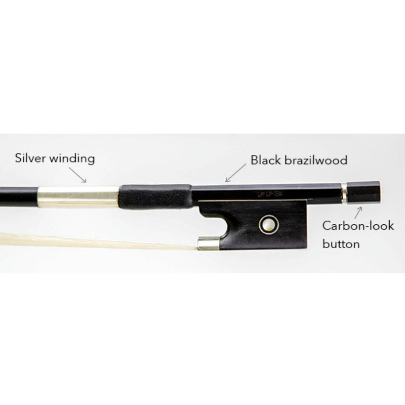Violin Bow - FPS Blackbird Series Sizes 4/4 - 1/2 Size