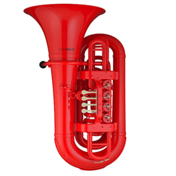 COOL WIND ABS TUBA, Bb, RED