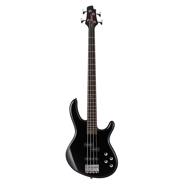 Cort Action Bass Plus Bass Guitar - Gloss Black